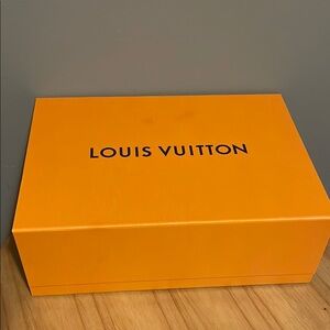 Large Louis Vuitton Orange Box